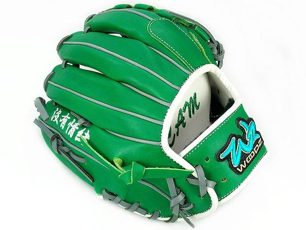 WOODZ 11.75 inch Selected US Steerhide Custom Glove for Mr. Andres