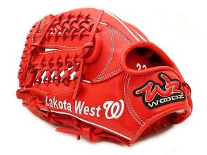 WOODZ 11.75 inch Selected US Steerhide Custom Glove for Mr. Schuermann