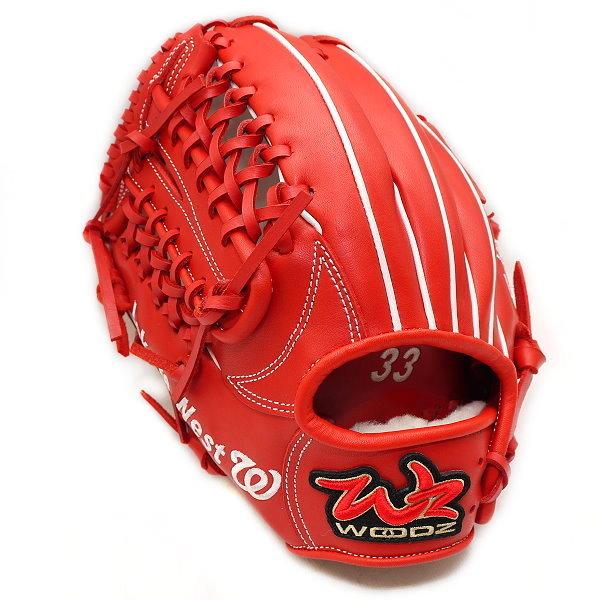 WOODZ 11.75 inch Selected US Steerhide Custom Glove for Mr. Schuermann