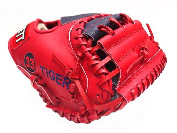 ZETT 33 inch Japan Steerhide Custom Catcher Mitt for Mr. Hay